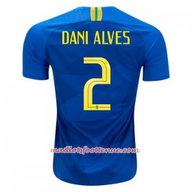 Maillot/Tenue Brésil Dani Alves 2 Exterieur Coupe du monde 2018